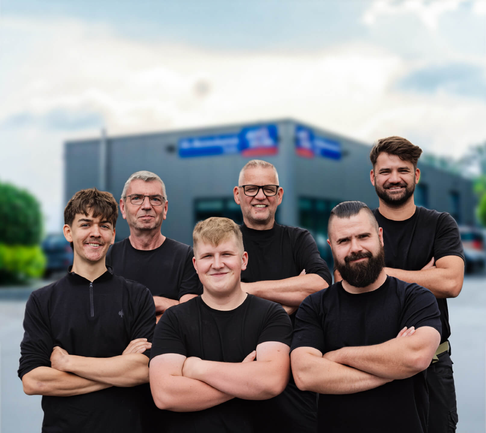 Team des KFZ-Meisterbetrieb Fischer in Stahnsdorf